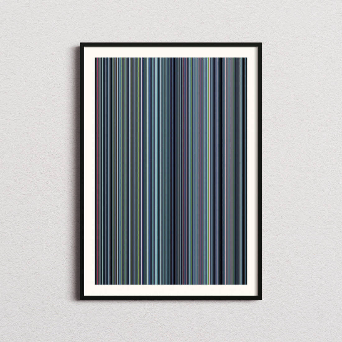 Phone Booth Movie Barcode Poster - Barcode Only