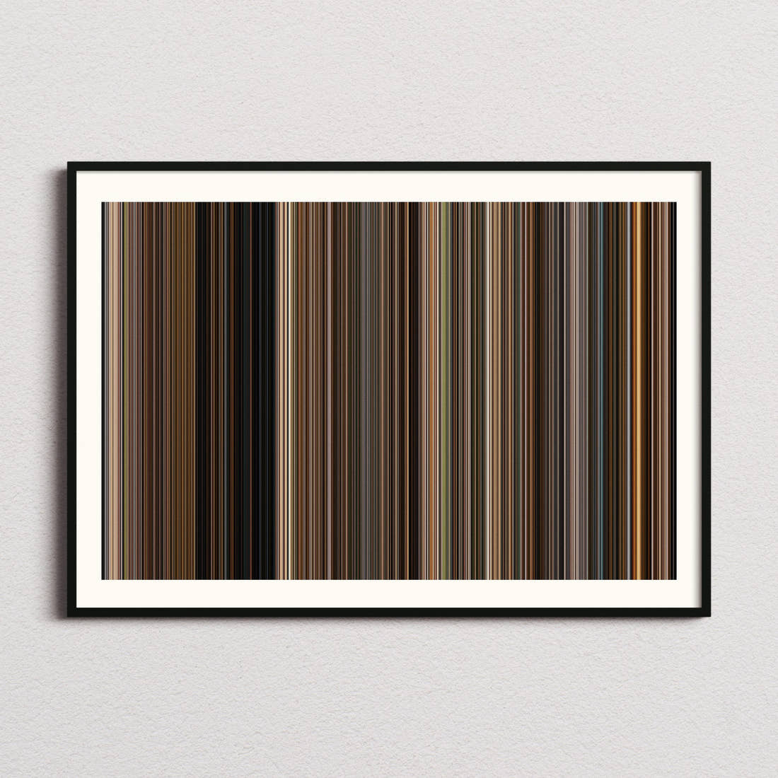 Pineapple Express Movie Barcode Poster - Barcode Only