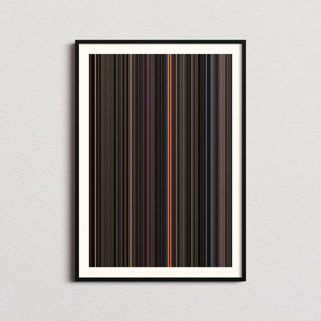 Pink Floyd – The Wall Movie Barcode Poster - Barcode Only