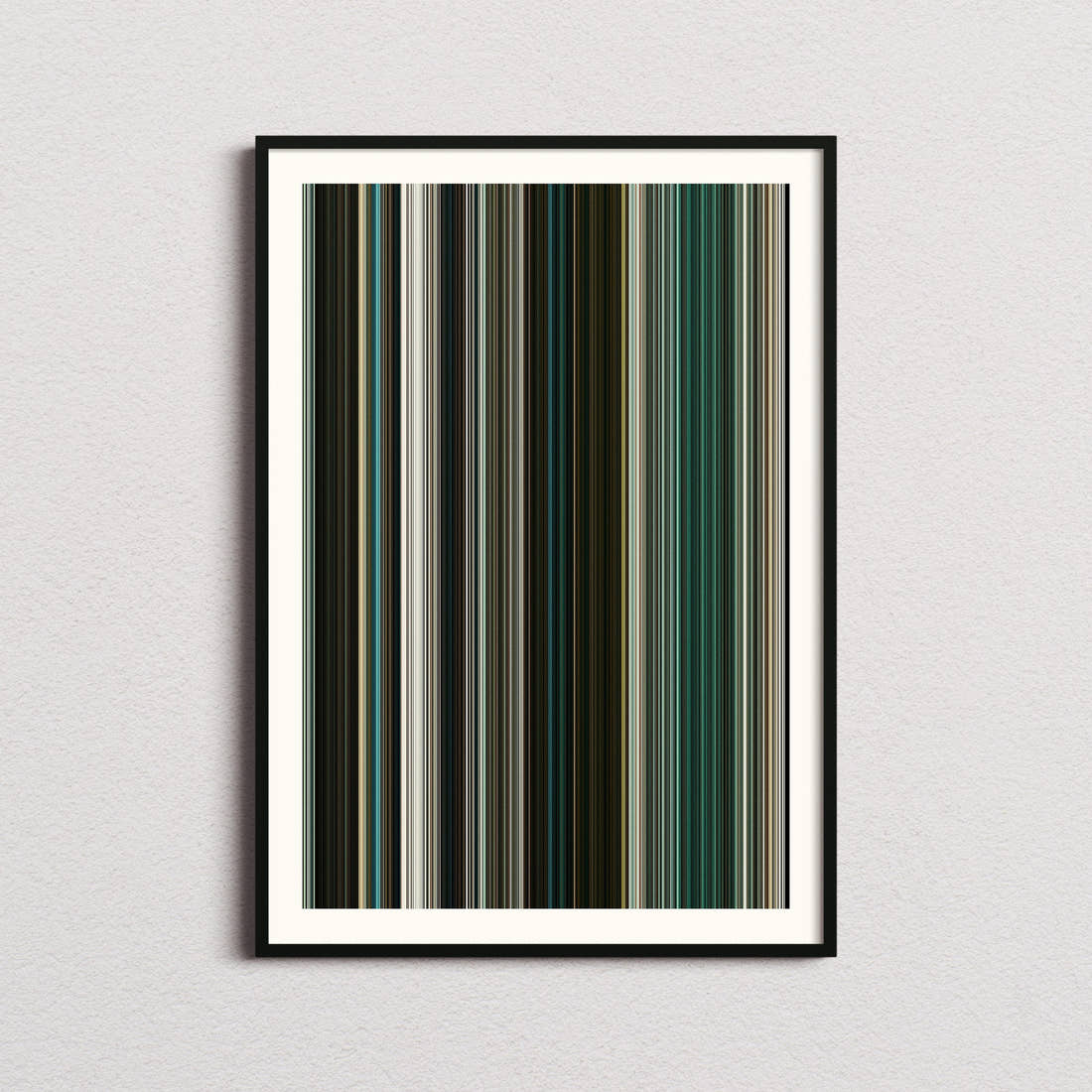 Pirates of the Caribbean: At World's End Movie Barcode Poster - Barcode Only