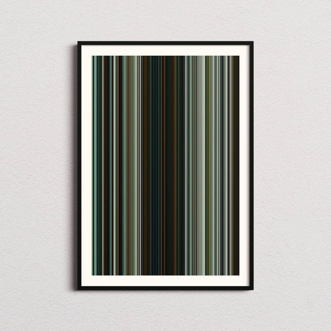 Pirates of the Caribbean: Dead Man's Chest Movie Barcode Poster - Barcode Only