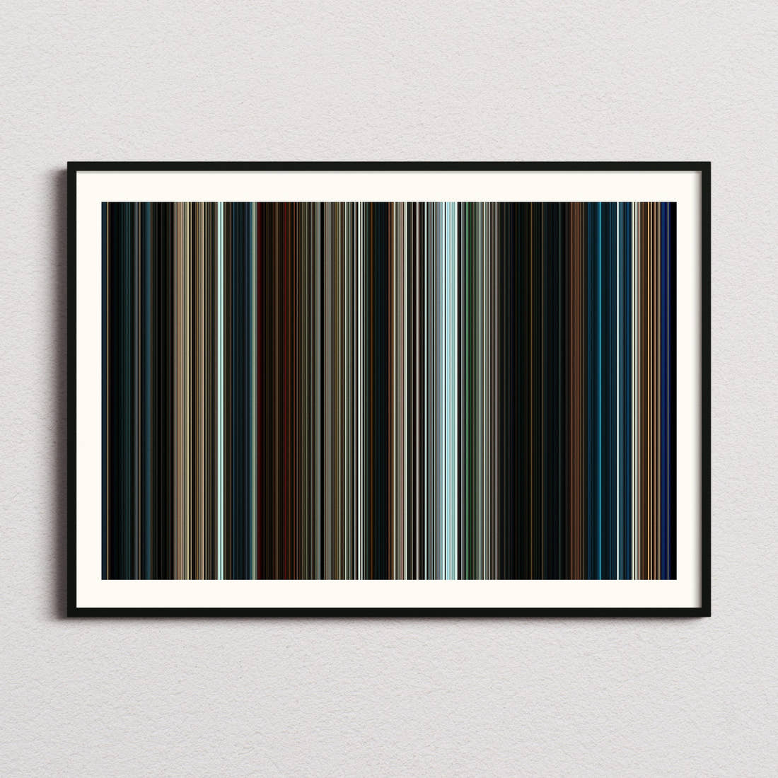 Pirates of the Caribbean: Dead Men Tell No Tales Movie Barcode Poster - Barcode Only