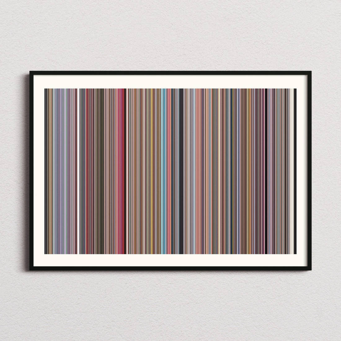 PK Movie Barcode Poster - Barcode Only