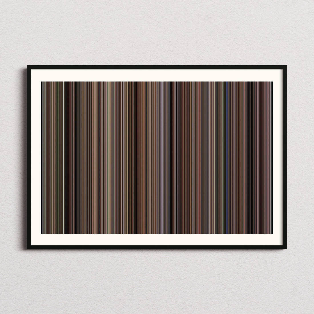 Places in the Heart Movie Barcode Poster - Barcode Only