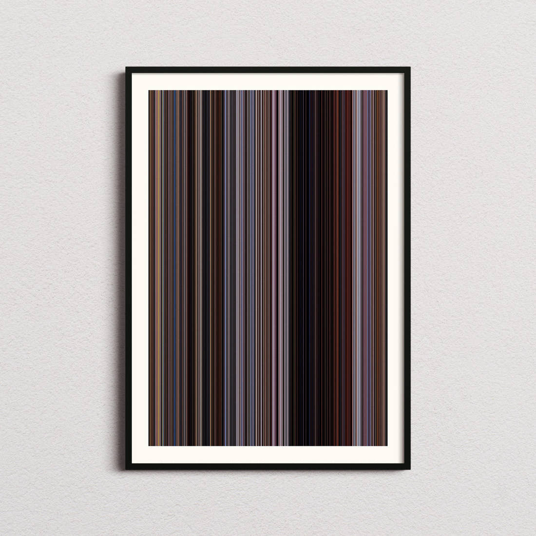 Planes, Trains and Automobiles Movie Barcode Poster - Barcode Only