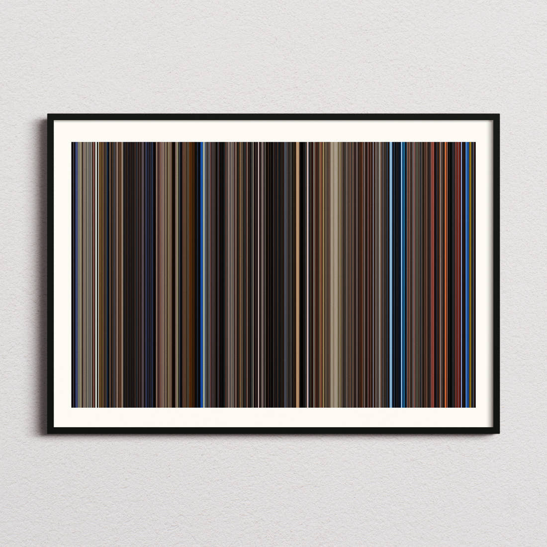 Poltergeist Movie Barcode Poster - Barcode Only