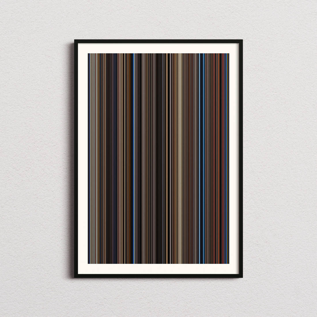 Poltergeist Movie Barcode Poster - Barcode Only