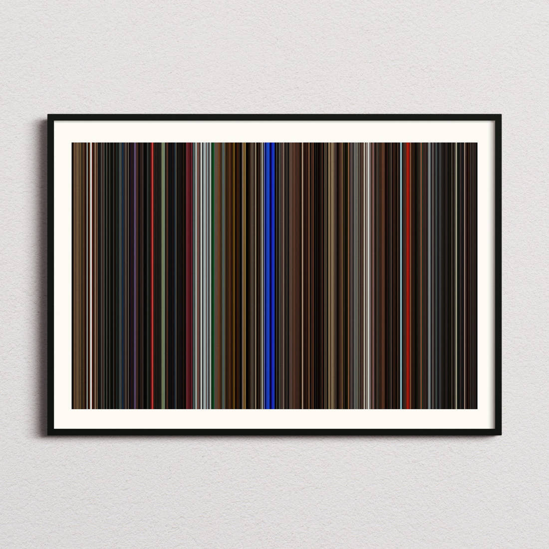 Possessor Movie Barcode Poster - Barcode Only