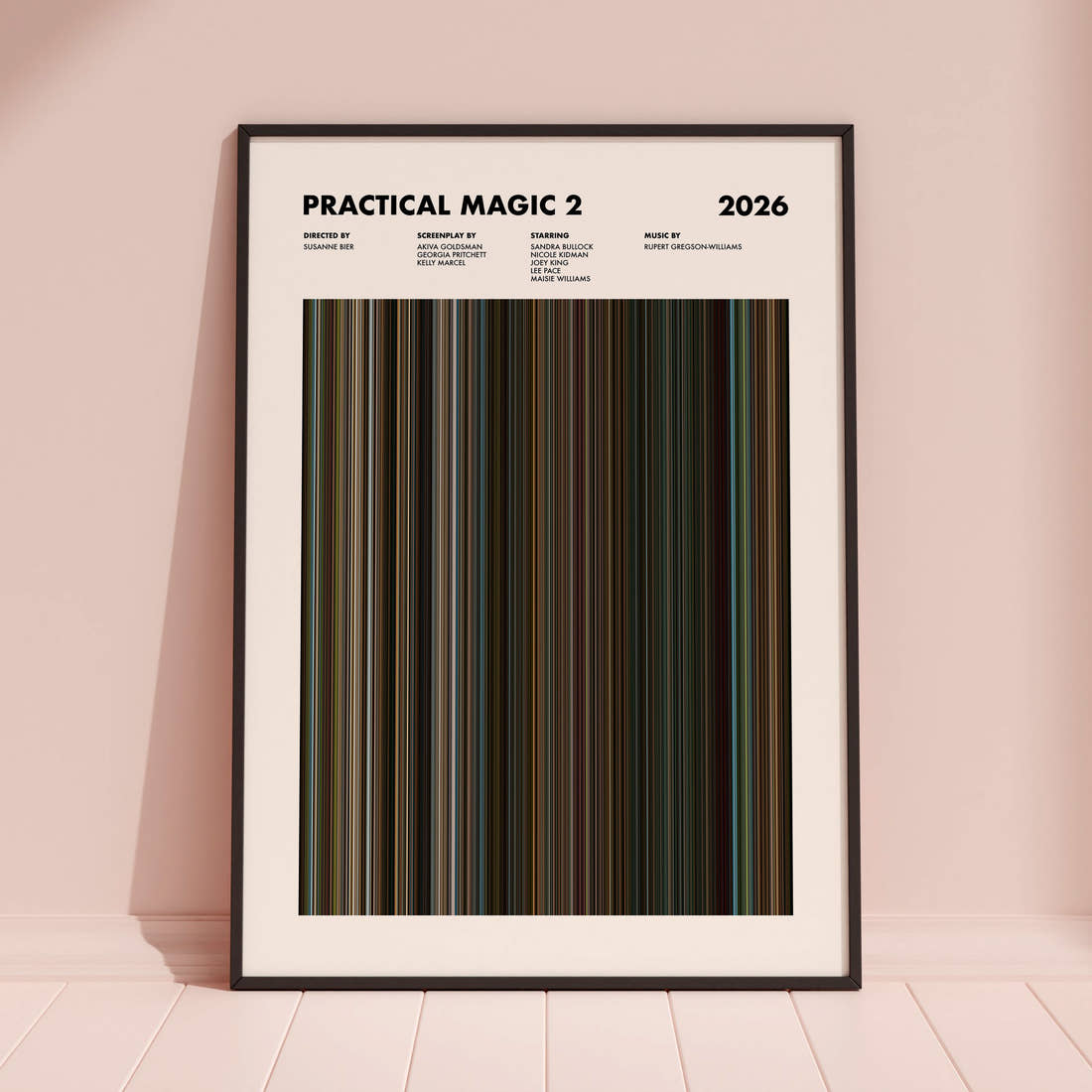 Practical Magic 2 Movie Barcode Poster