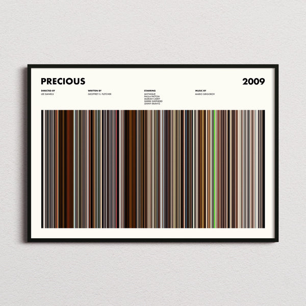 Precious Movie Barcode Poster