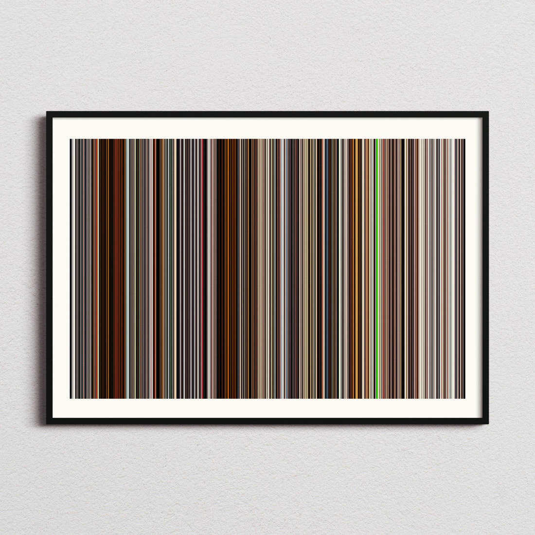 Precious Movie Barcode Poster - Barcode Only