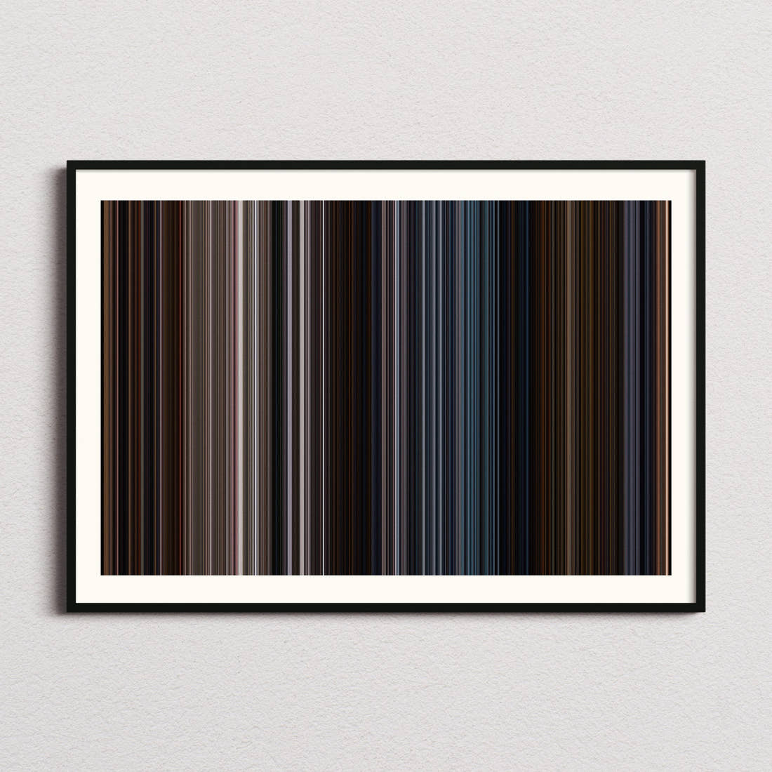 Predator: Badlands Movie Barcode Poster - Barcode Only