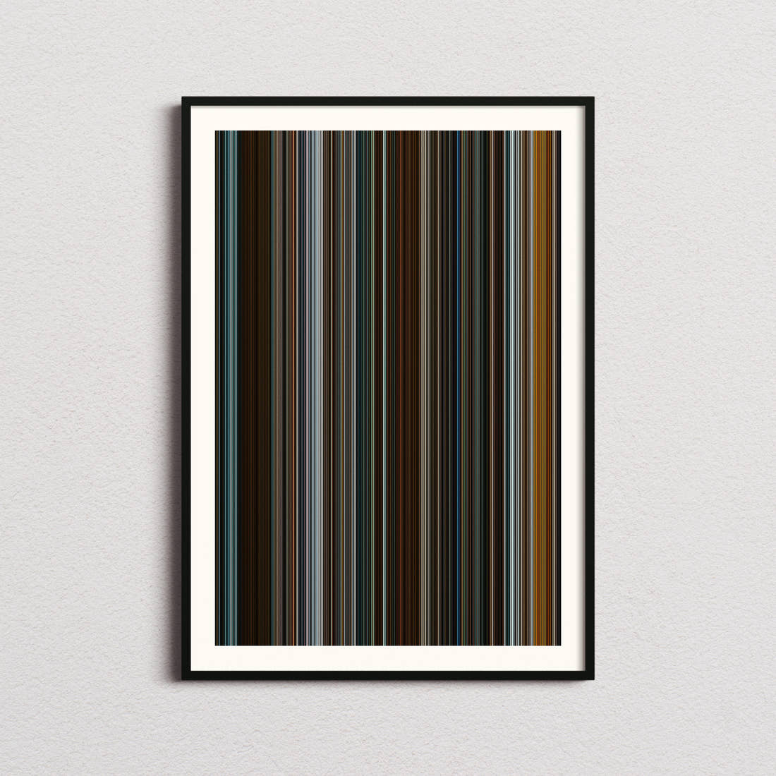 Predestination Movie Barcode Poster - Barcode Only