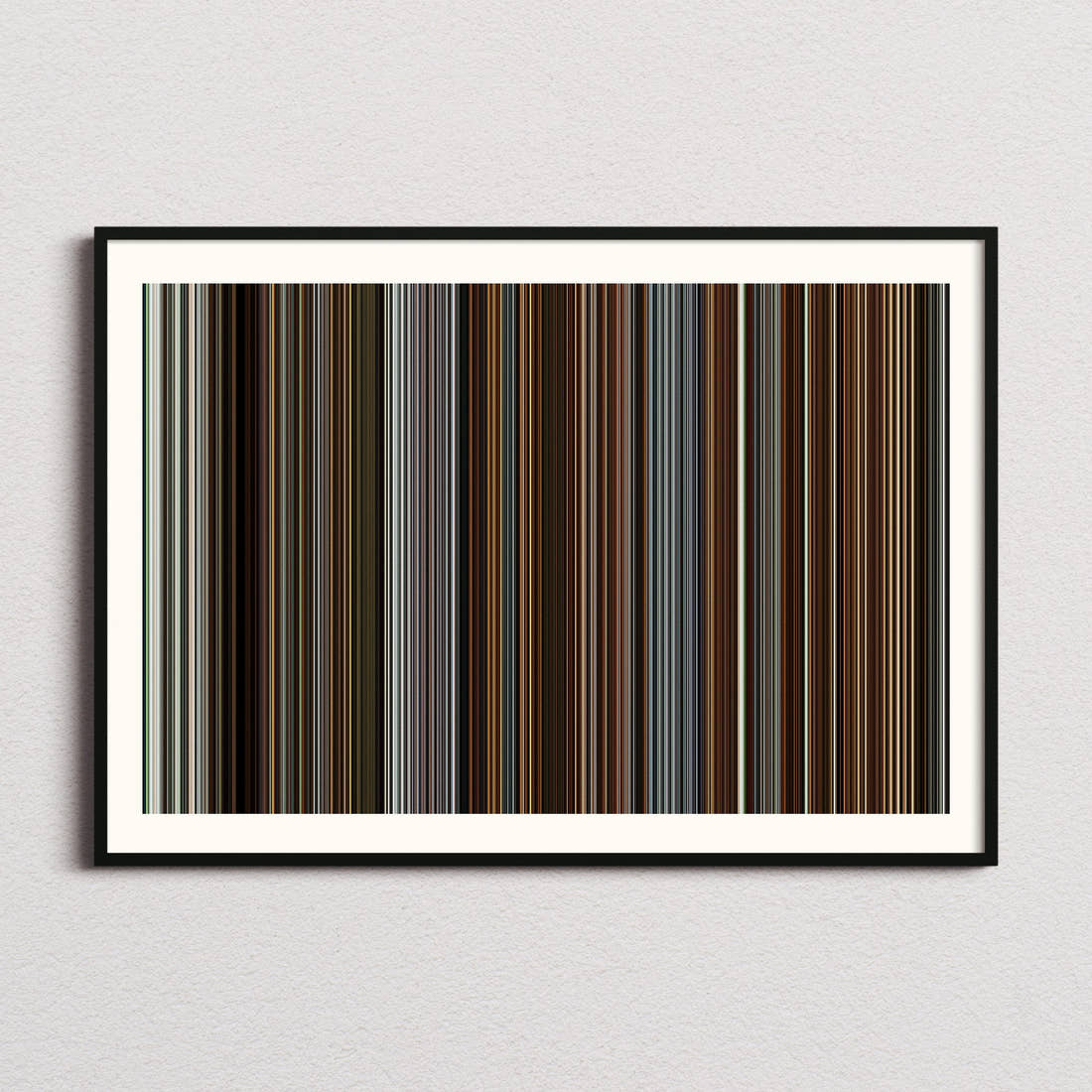 Presence Movie Barcode Poster - Barcode Only