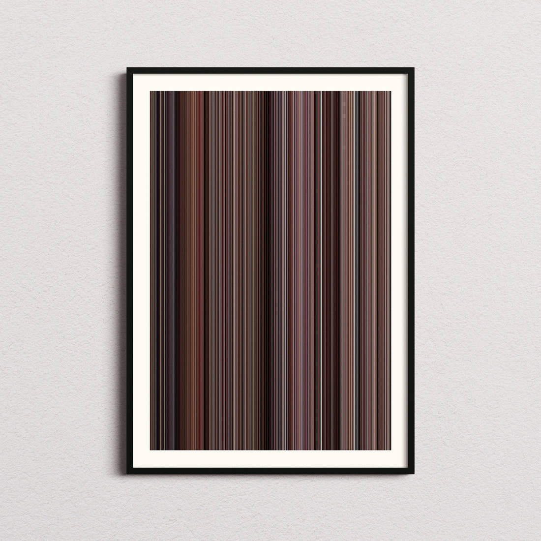 Pretty Woman Movie Barcode Poster - Barcode Only