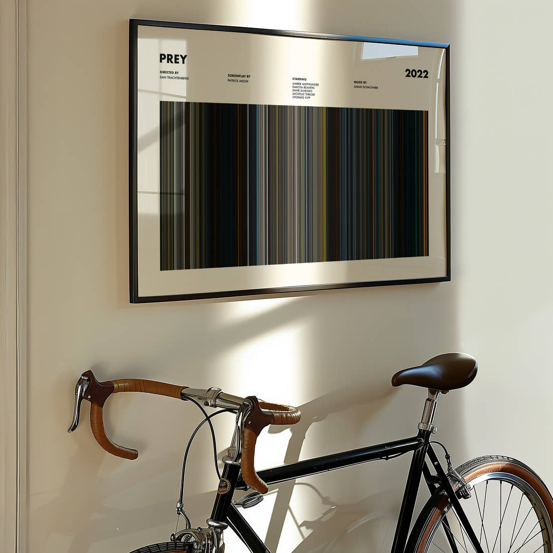 Prey Movie Barcode Poster