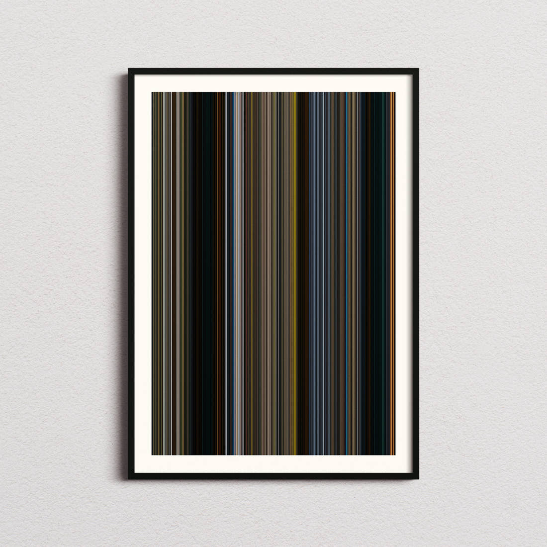 Prey Movie Barcode Poster - Barcode Only