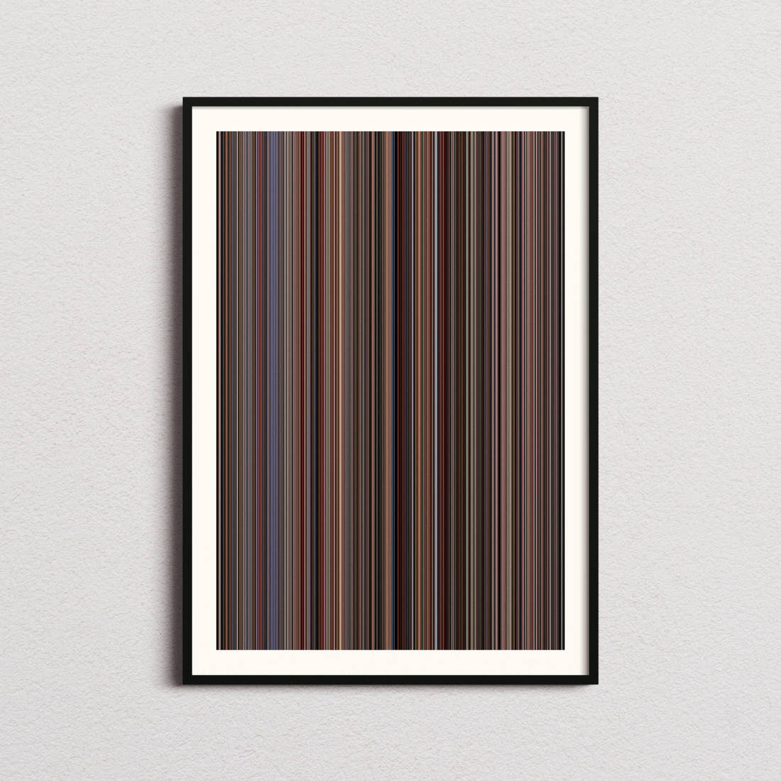 Primal Fear Movie Barcode Poster - Barcode Only