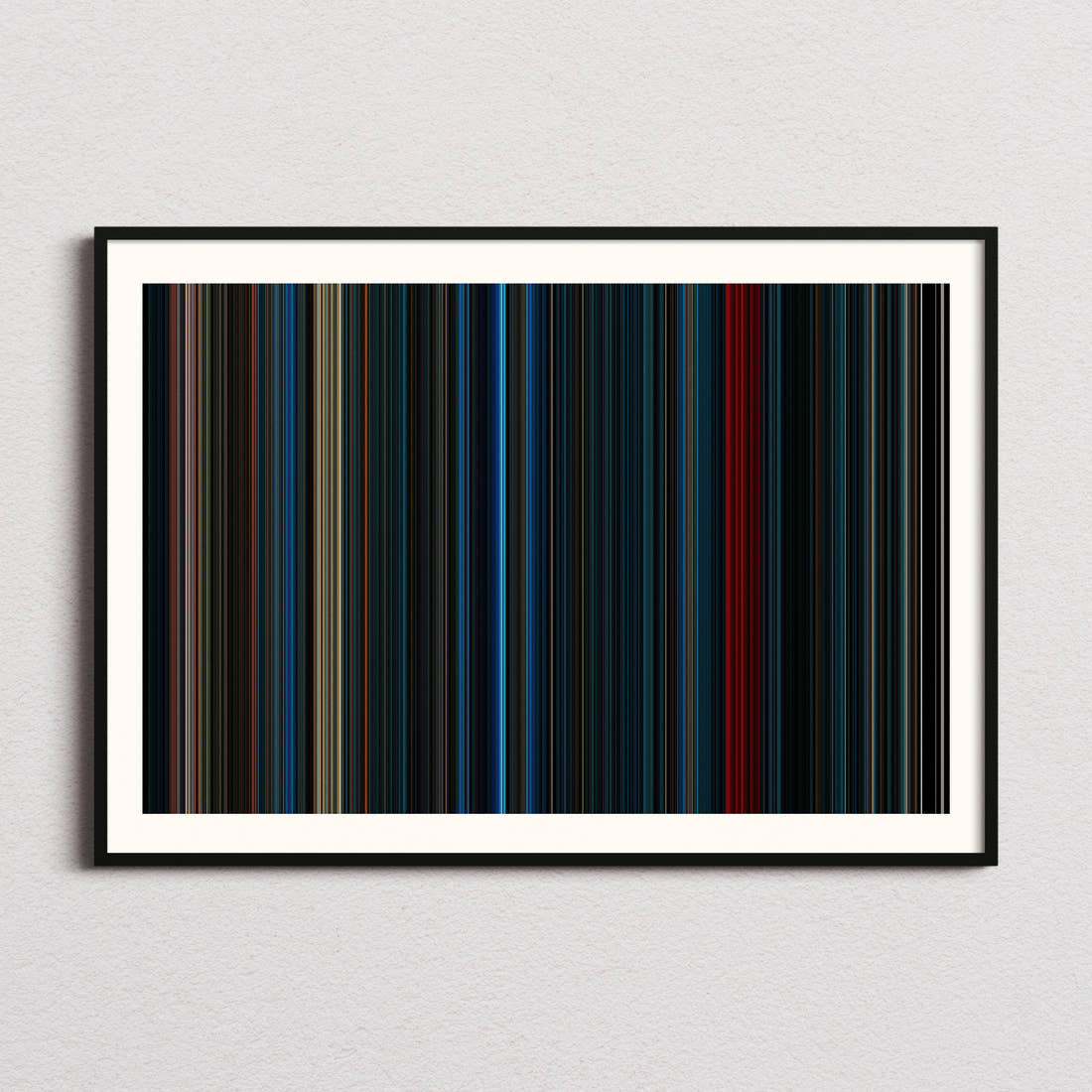 Primate Movie Barcode Poster - Barcode Only