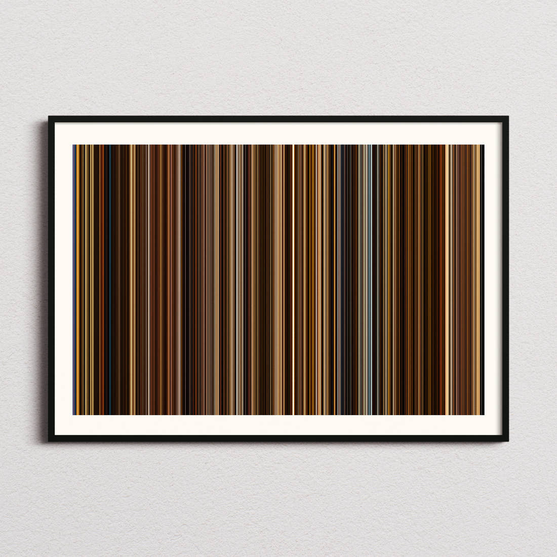 Prince of Persia: The Sands of Time Movie Barcode Poster - Barcode Only
