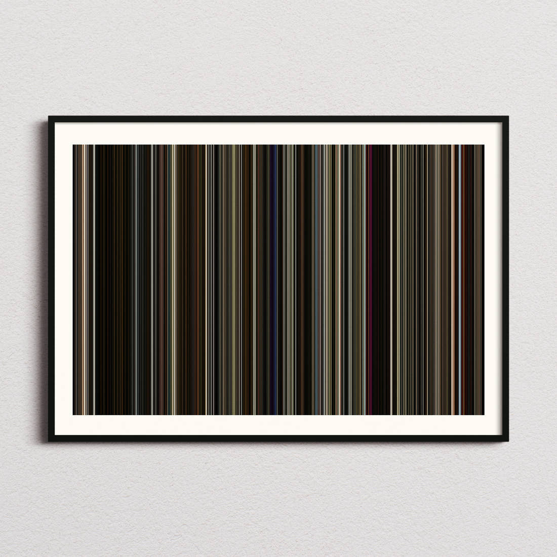 Priscilla Movie Barcode Poster - Barcode Only