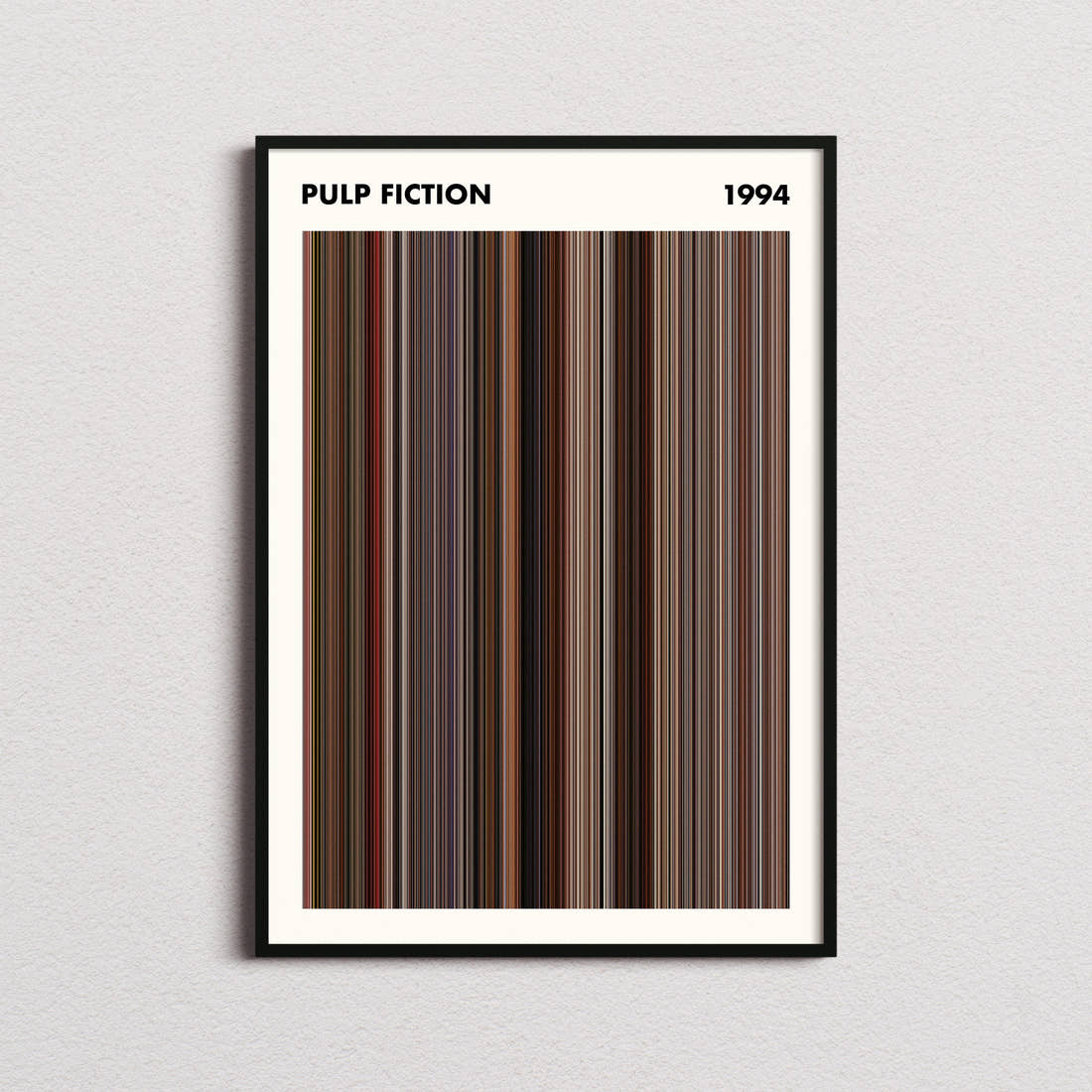 Pulp Fiction print without credits — vertical