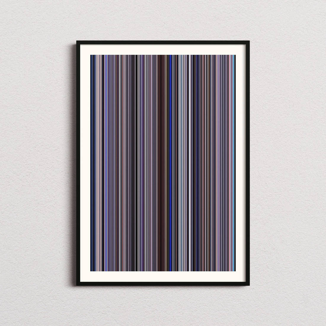Punch-Drunk Love Movie Barcode Poster - Barcode Only
