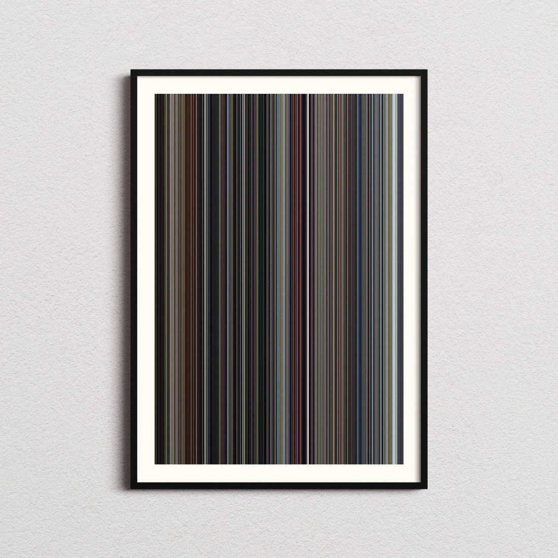 Quadrophenia Movie Barcode Poster - Barcode Only