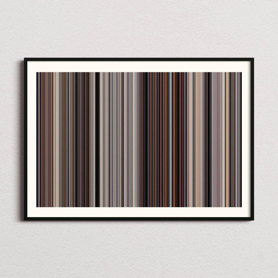 Rambo 3 Movie Barcode Poster - Barcode Only