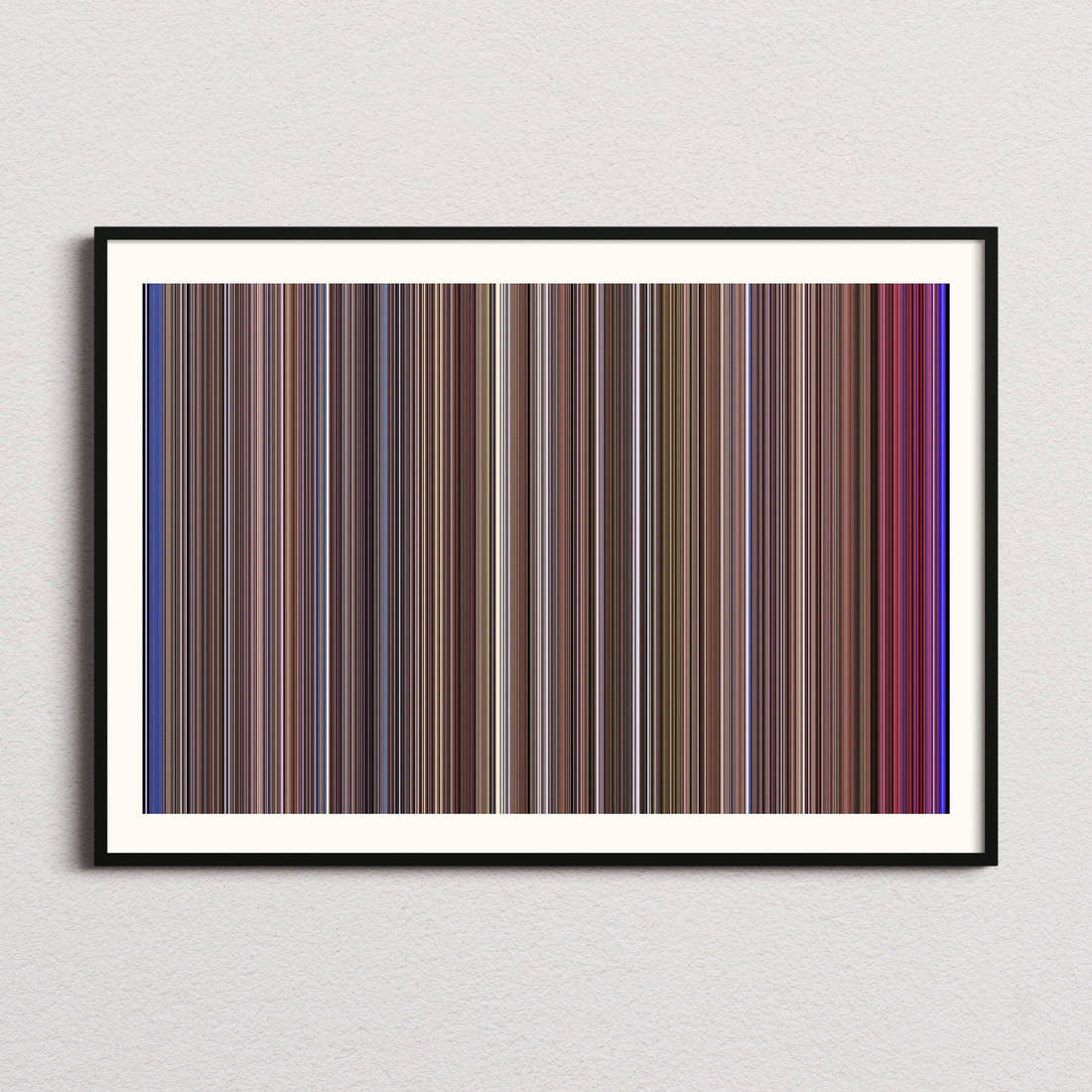 Rat Race Movie Barcode Poster - Barcode Only