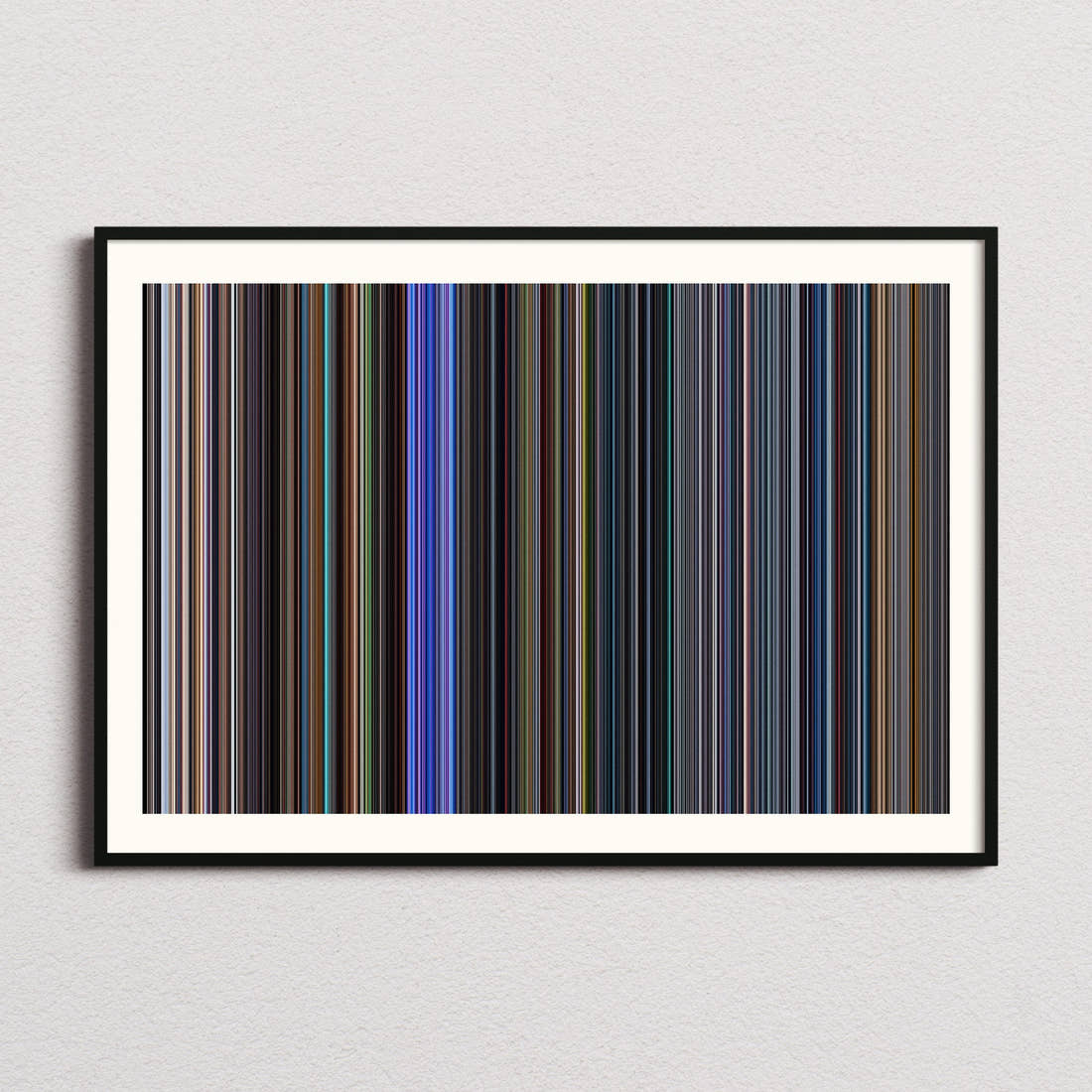 Ready Player One Movie Barcode Poster - Barcode Only