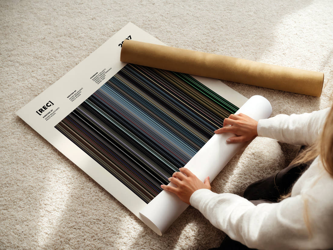 [REC] Movie Barcode Poster