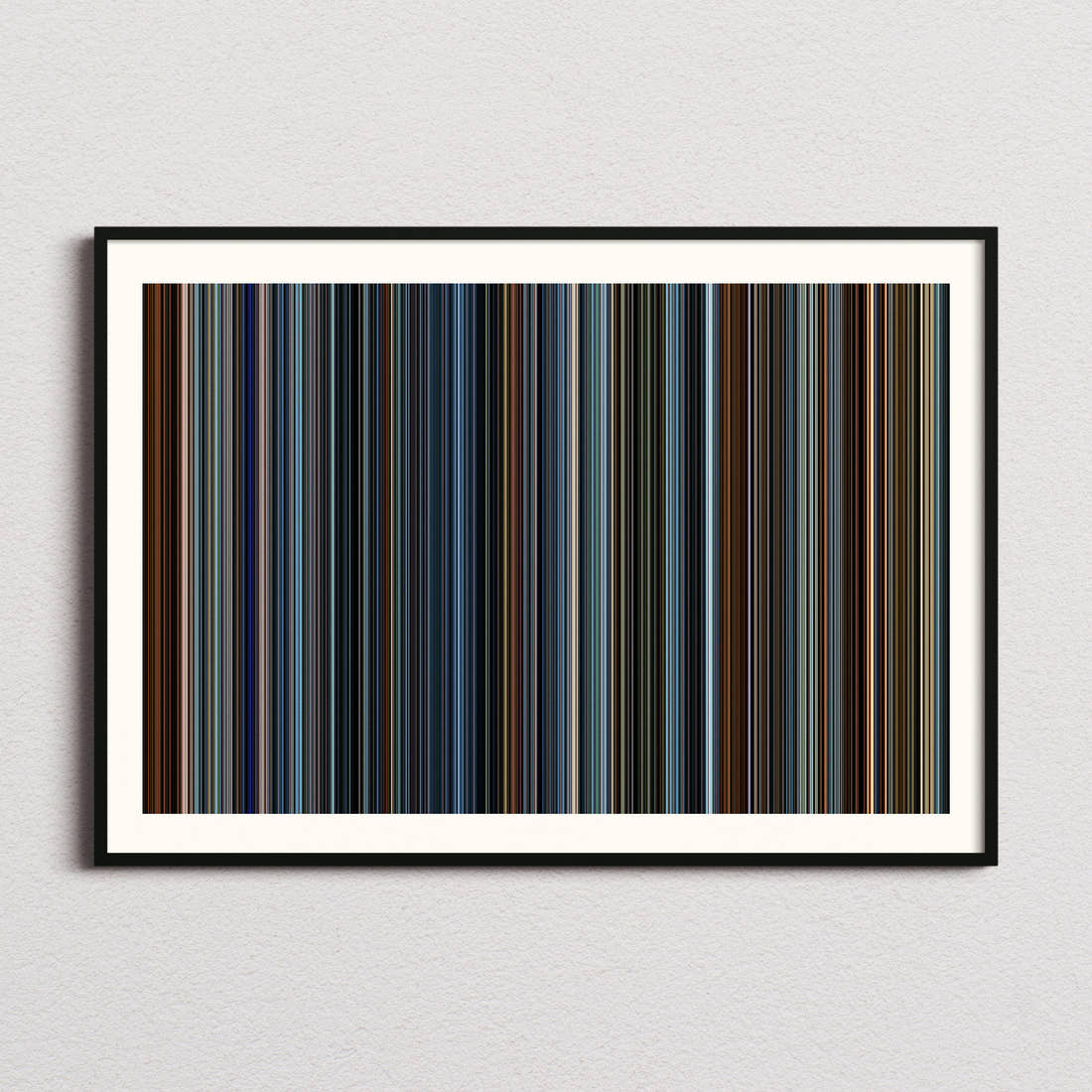 Red Dragon Movie Barcode Poster - Barcode Only