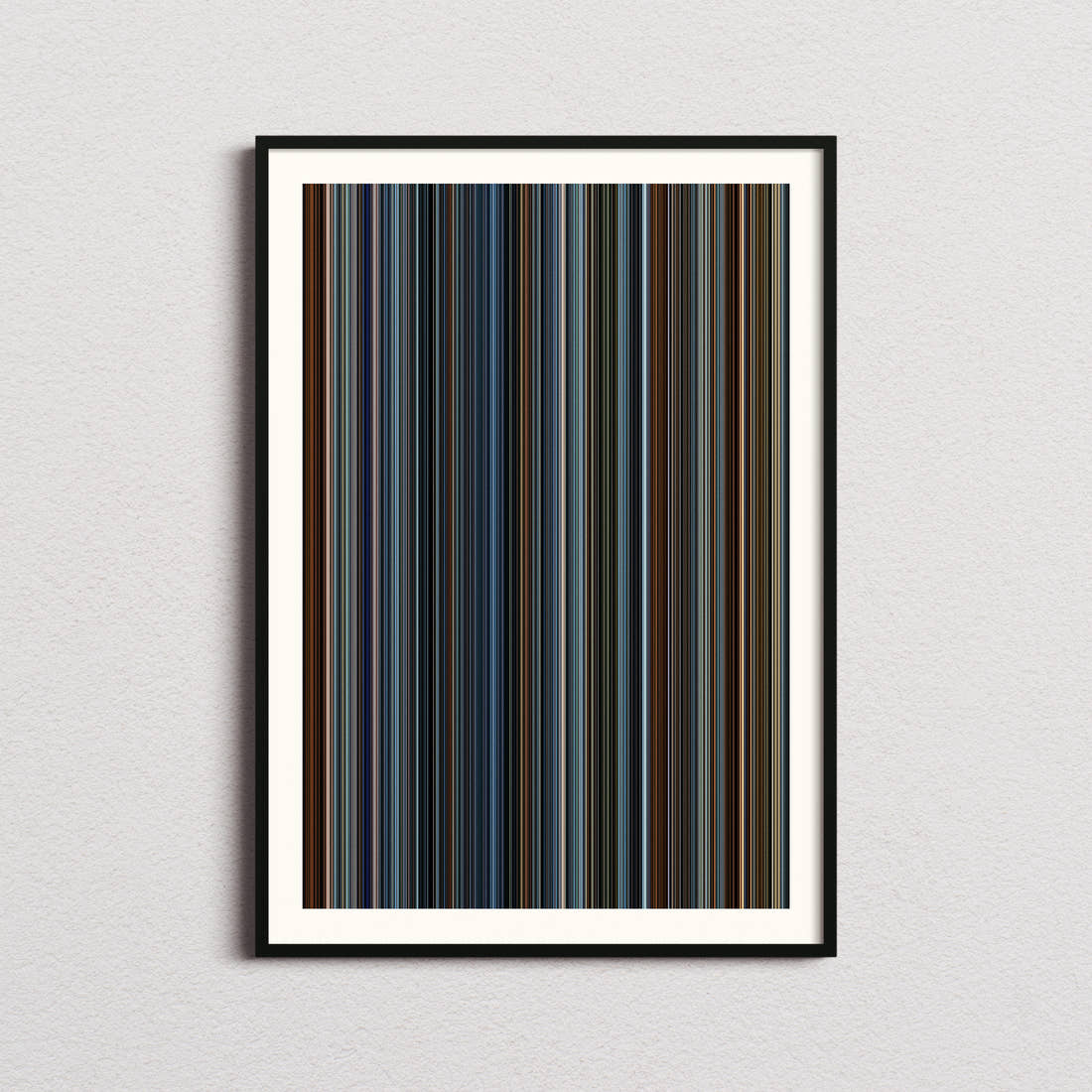 Red Dragon Movie Barcode Poster - Barcode Only