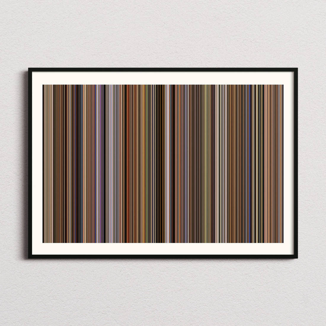 Rehnaa Hai Terre Dil Mein Movie Barcode Poster - Barcode Only