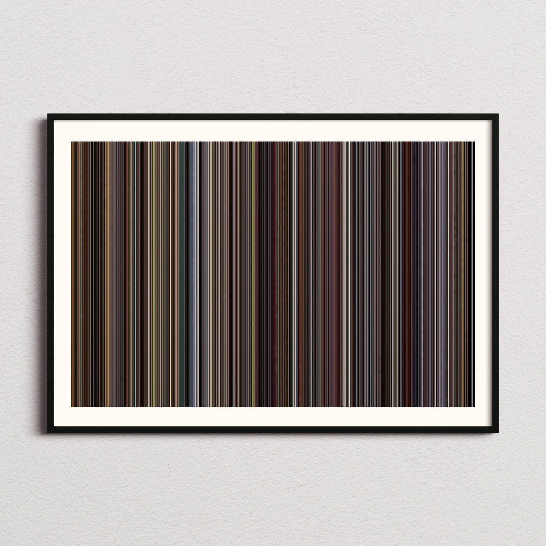 Remember the Titans Movie Barcode Poster - Barcode Only