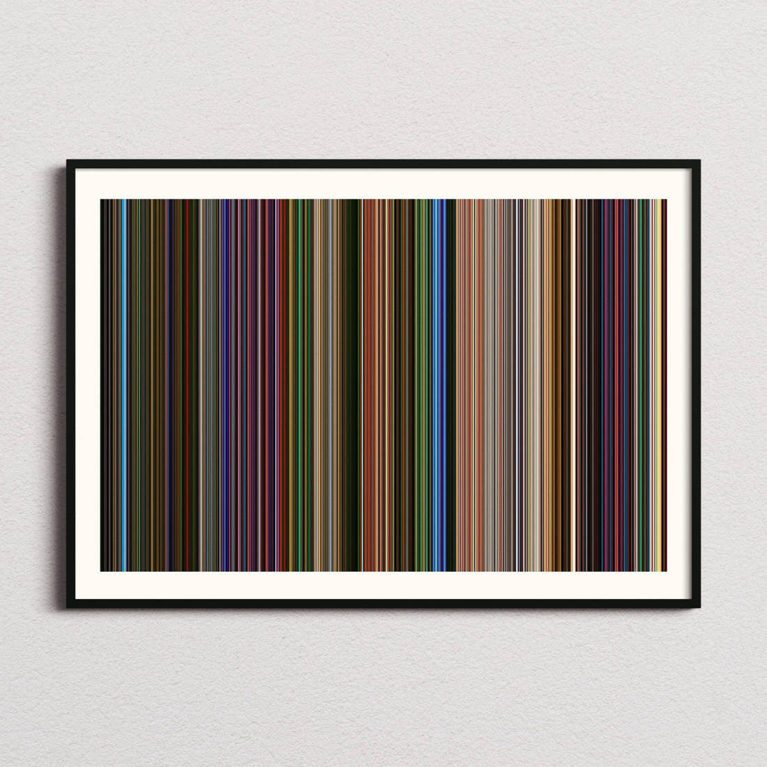 Renfield Movie Barcode Poster - Barcode Only