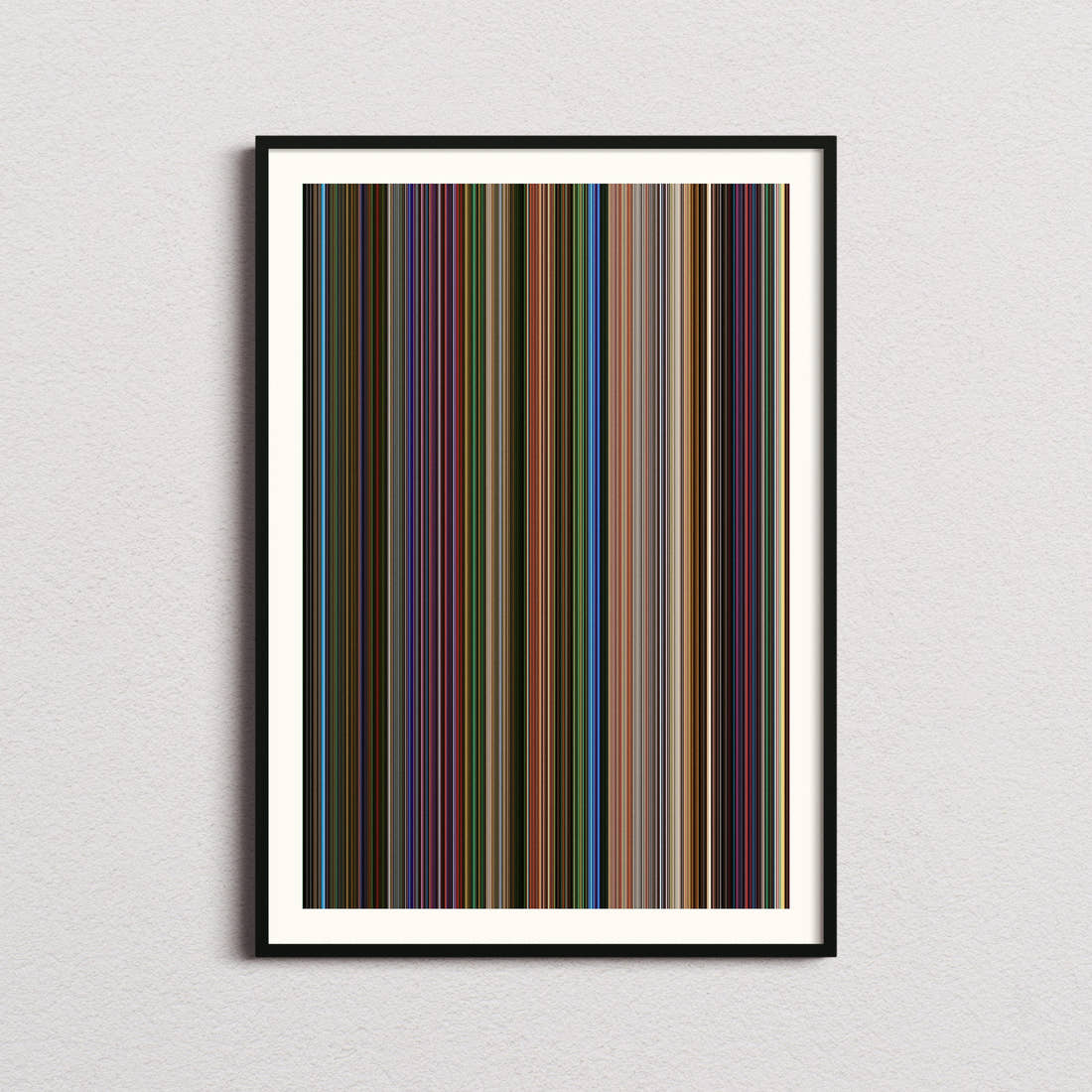 Renfield Movie Barcode Poster - Barcode Only