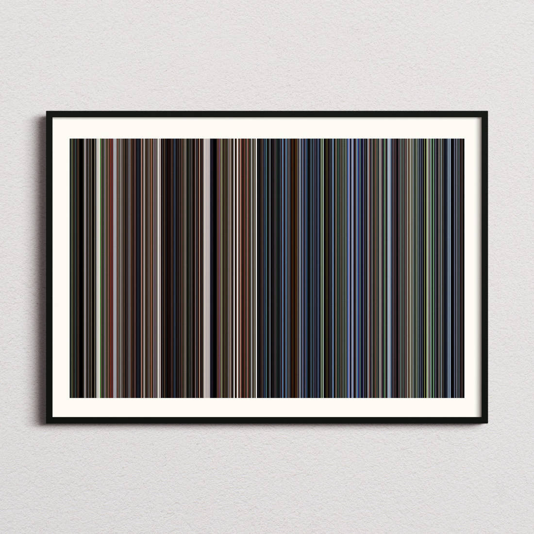 Requiem for a Dream Movie Barcode Poster - Barcode Only