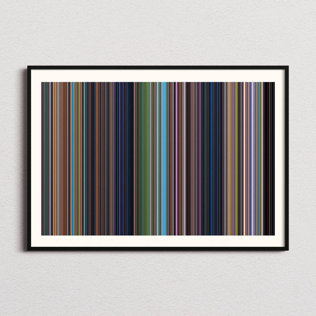 Rio Movie Barcode Poster - Barcode Only
