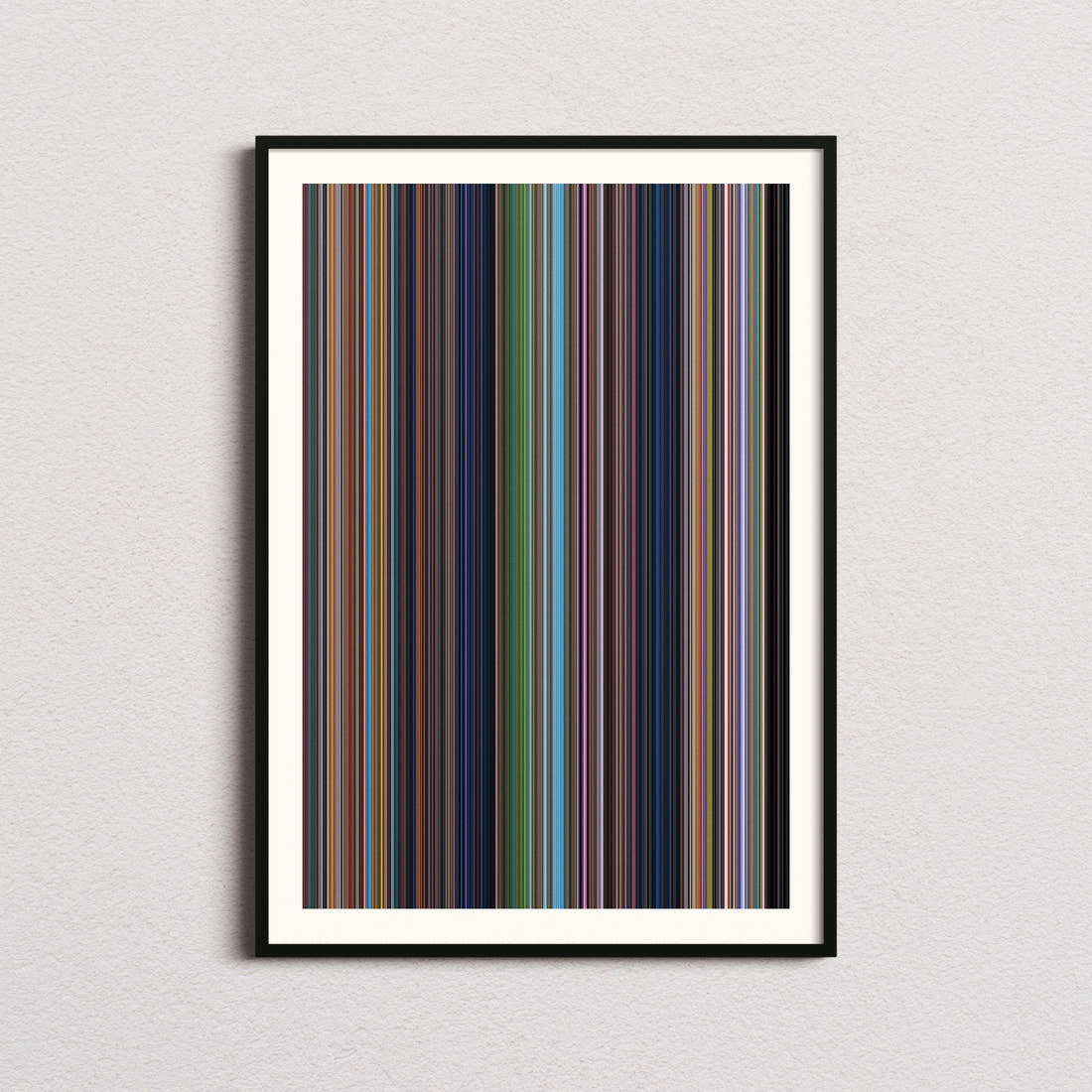 Rio Movie Barcode Poster - Barcode Only