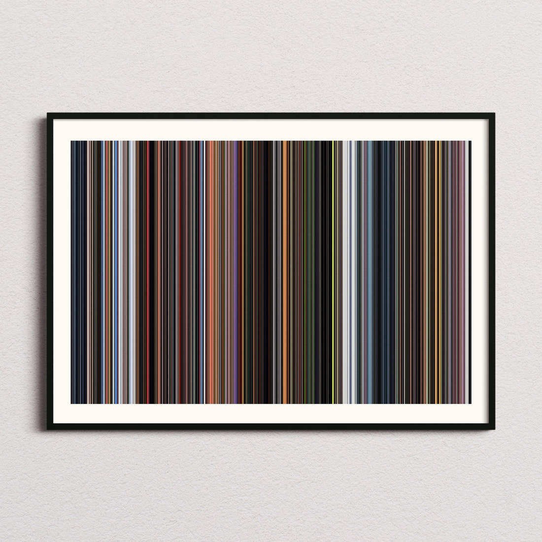 Rise of the Guardians Movie Barcode Poster - Barcode Only
