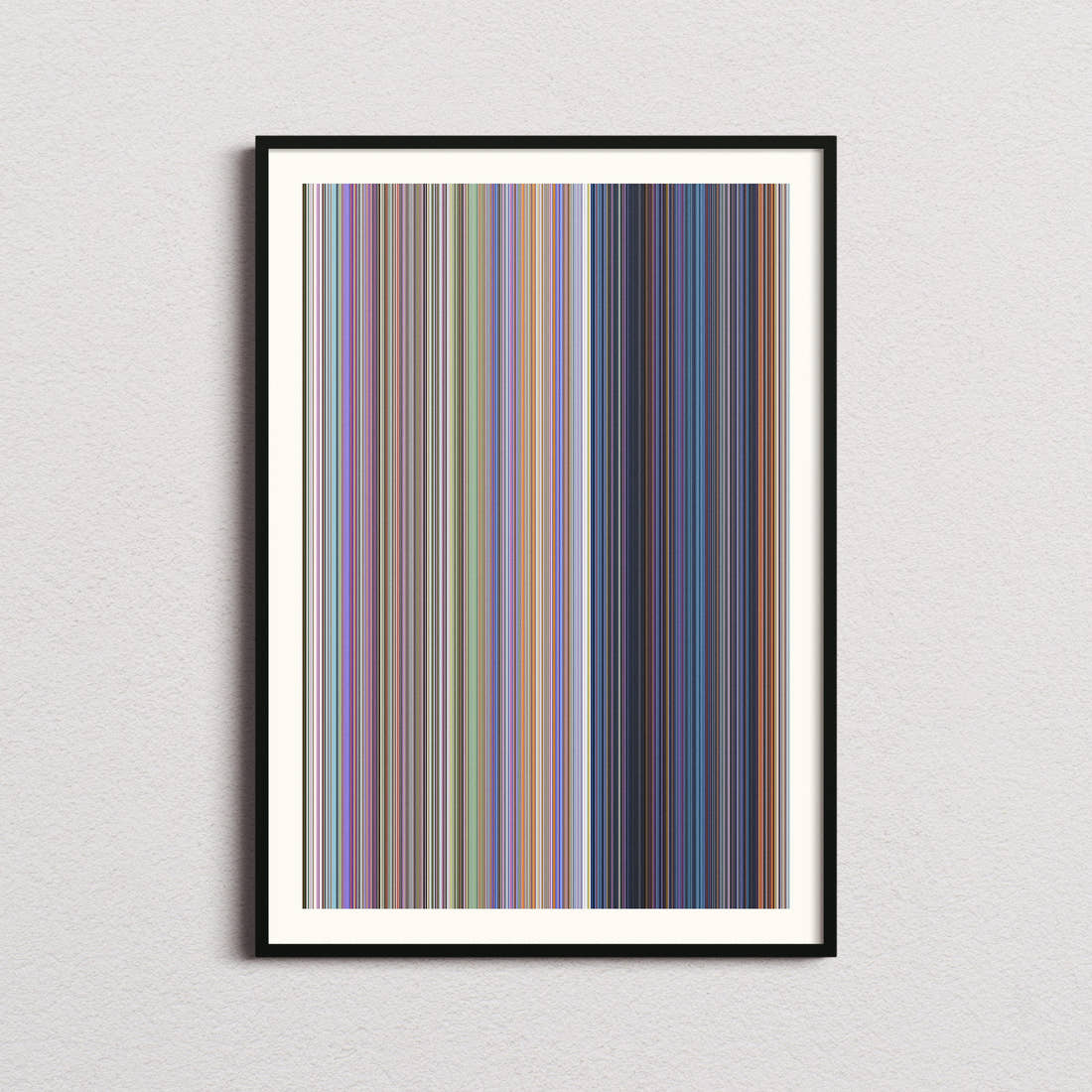 Robin Hood Movie Barcode Poster - Barcode Only