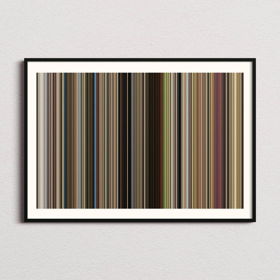 Robots 2023 Movie Barcode Poster - Barcode Only