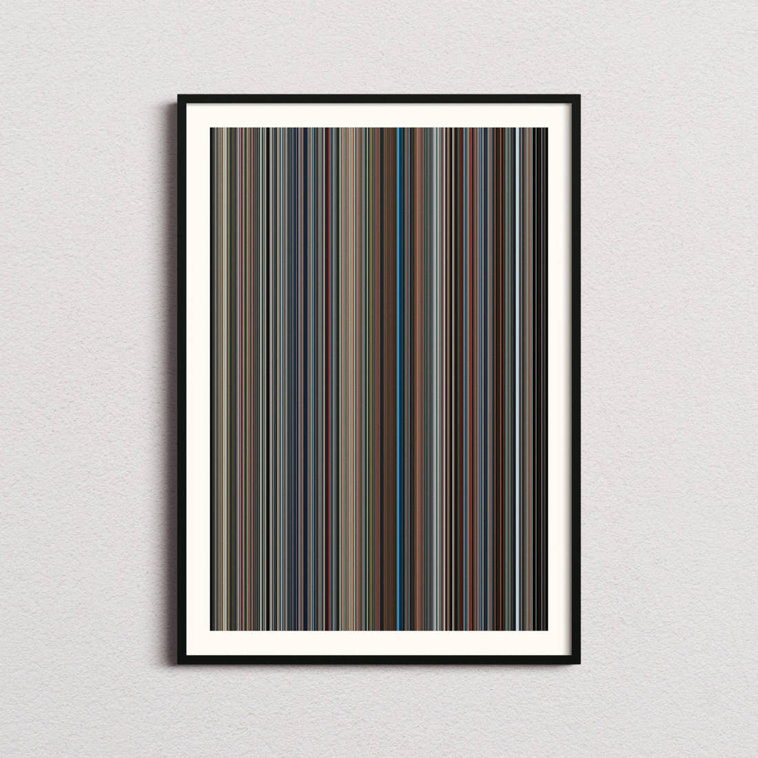 Roofman Movie Barcode Poster - Barcode Only