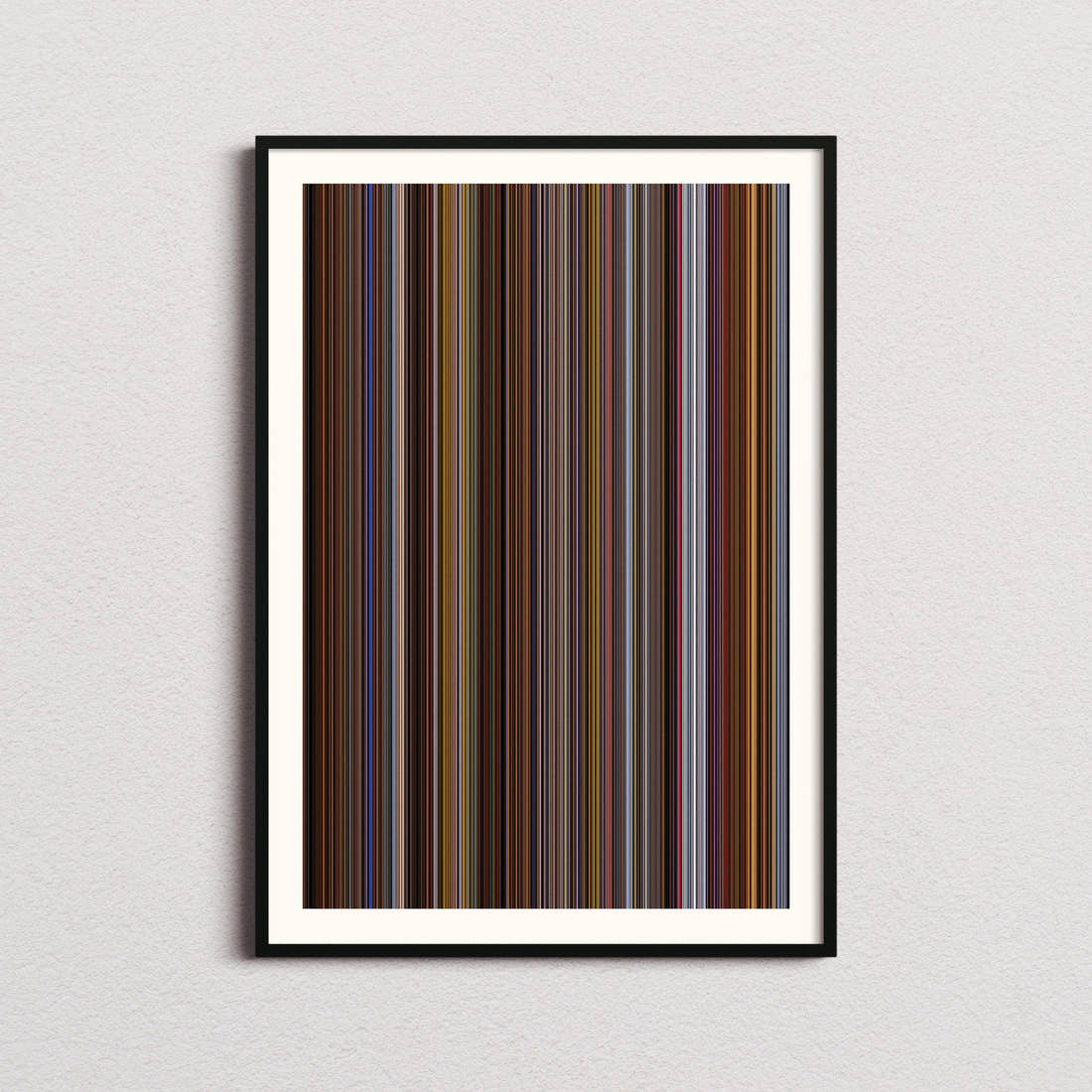 Rounders Movie Barcode Poster - Barcode Only