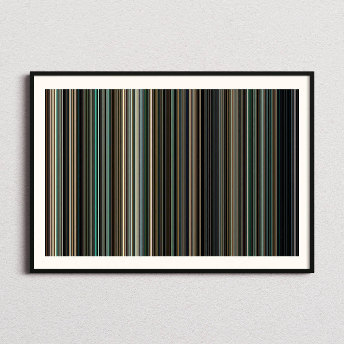 Salt Movie Barcode Poster - Barcode Only