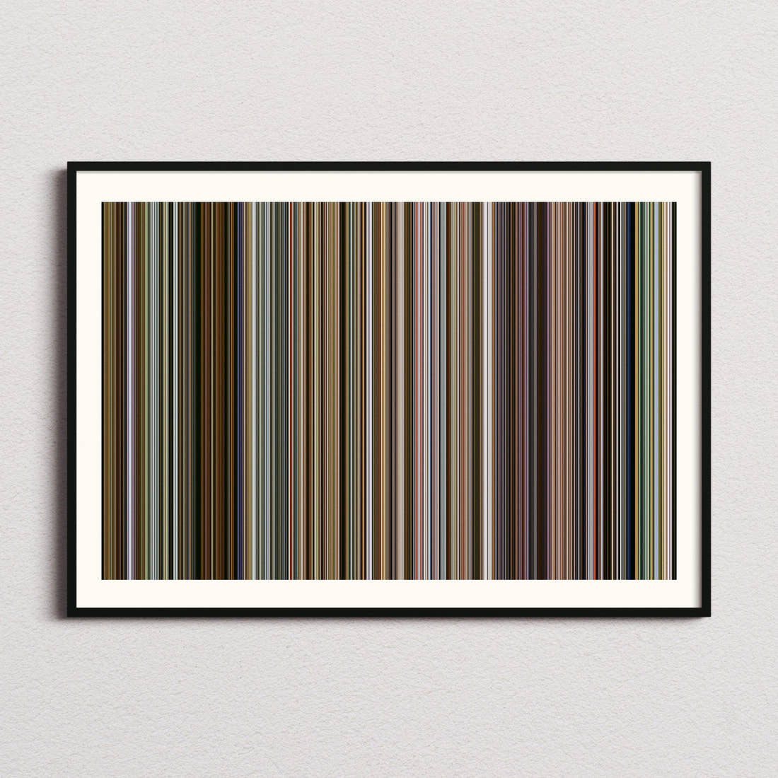 Satya Movie Barcode Poster - Barcode Only