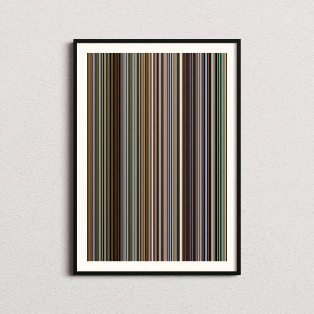 Satya Movie Barcode Poster - Barcode Only