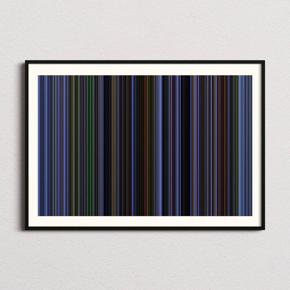 Saw Movie Barcode Poster - Barcode Only